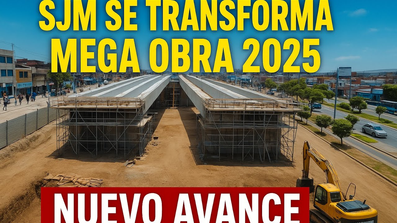 SJM SE TRANSFORMA – MEGA OBRA 2025 #sanjuandemiraflores 