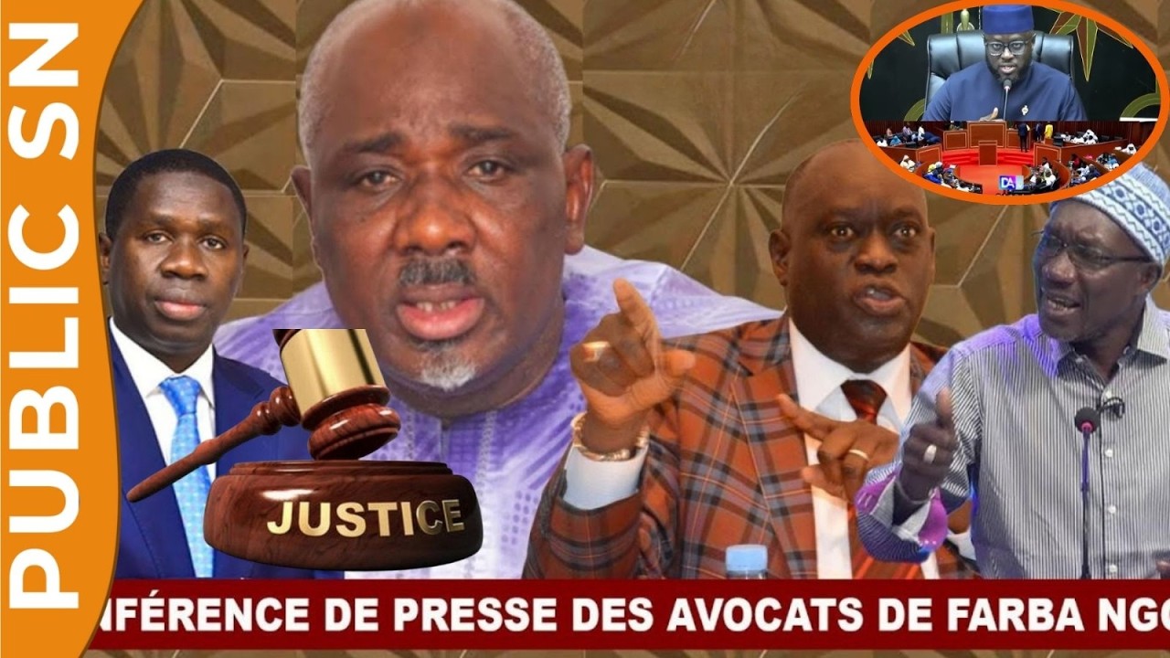 🔴DIRECT - Conférence de presse des souteneurs de Farba Ngom…