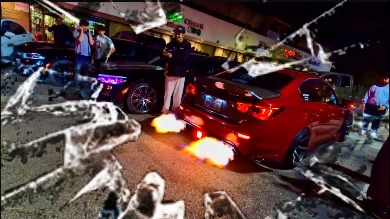 ‼️LA Car Meet Turned Into a War Zone (GONE WRONG)‼️