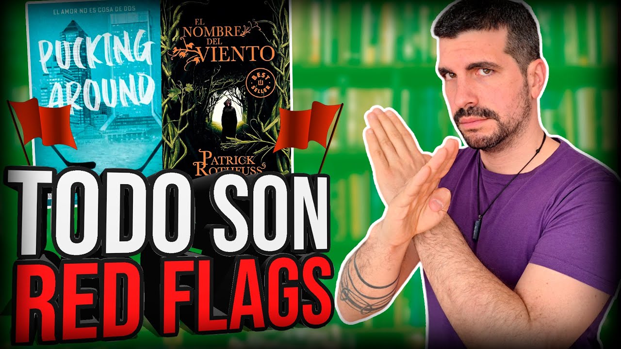 🚩 ABRIENDO EL CAJÓN DE M*ERDA | BOOK TAG DE LAS RED FLAGS (Tag orignal) 🚩