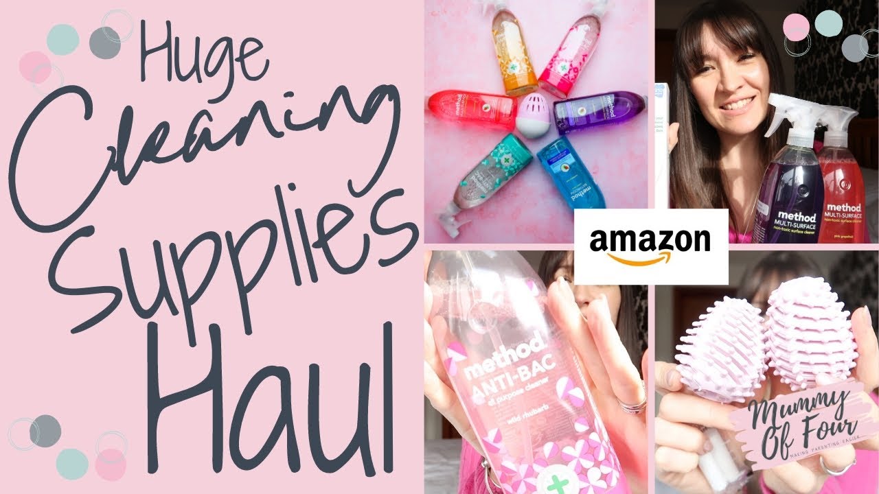 AMAZON CLEANING HAUL | METHOD CLEANING PRODUCTS REVIEW | ECO EGG LAUNDRY EGG | MUMMY OF FOUR UK