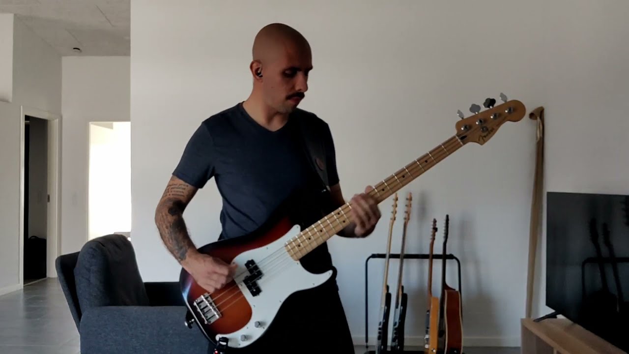 Nirvana - Drain you (bass cover)