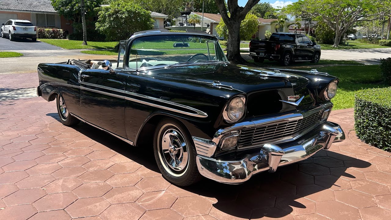 SOLD! Hombre de 89 años decide vender su 1956 Chevrolet Belair Convertible