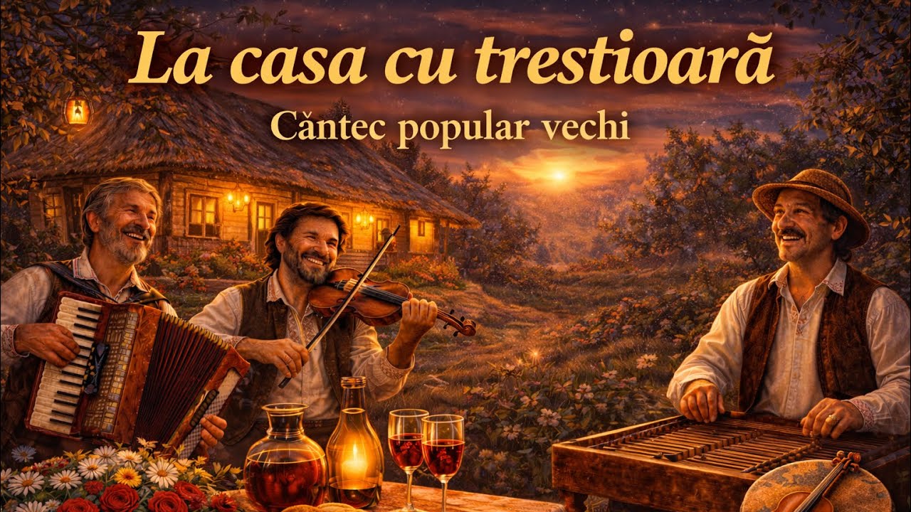 La casa cu trestioară – Cântec popular vechi | Folclor românesc autentic 🎻🌿