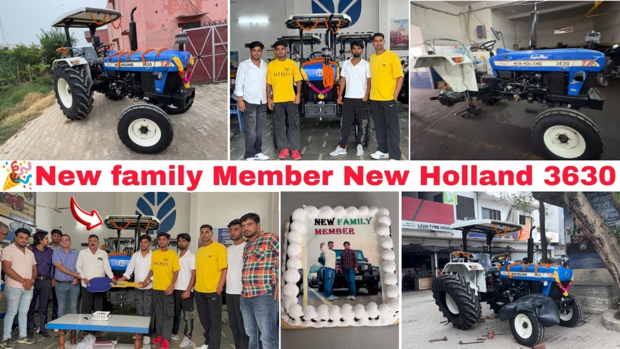 🎉Finally Tochan king 👑 group में 1st New Holland 3630Special Edition tractor agya