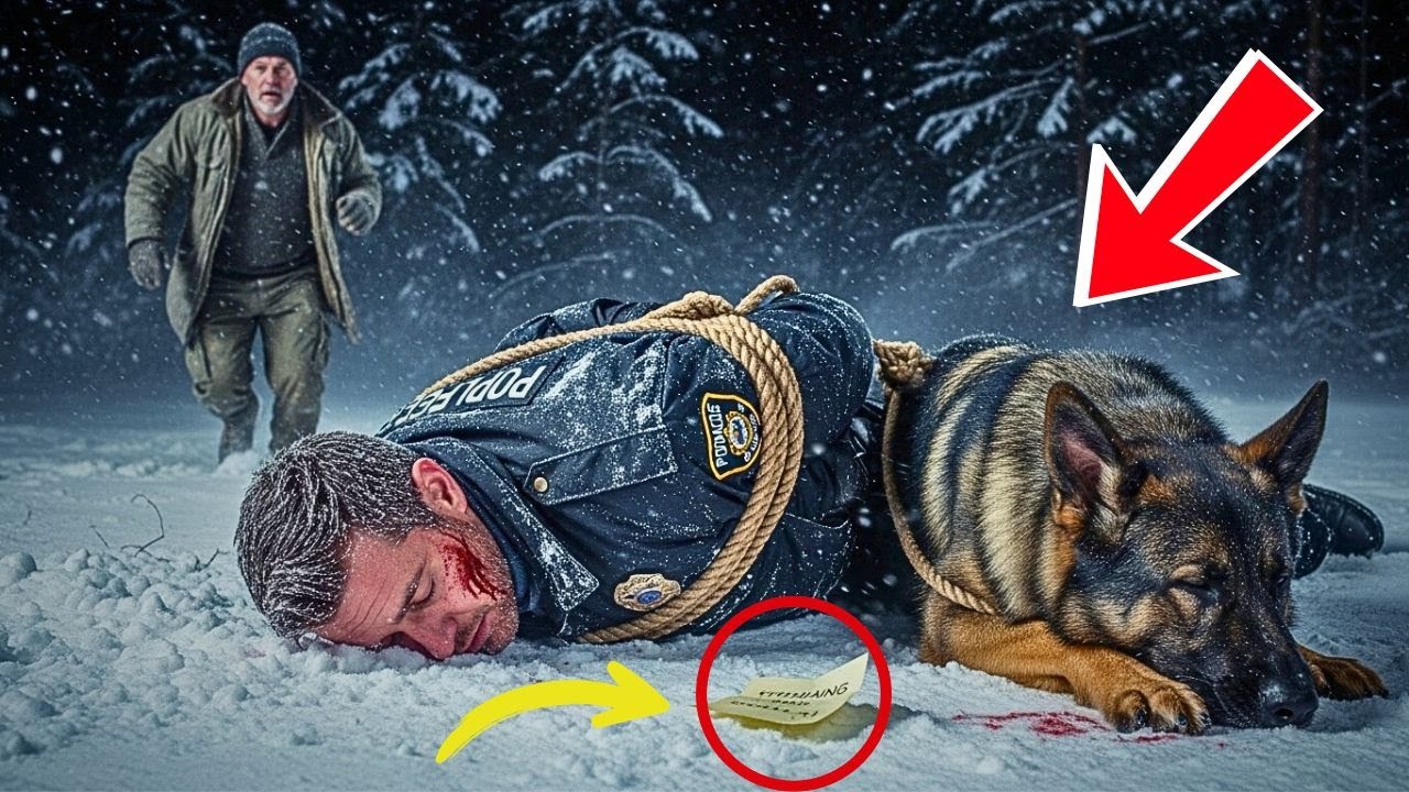 Elderly Veteran Found a Bound Officer and His K9 Collapsed in Snow — What  Followed Will Break You