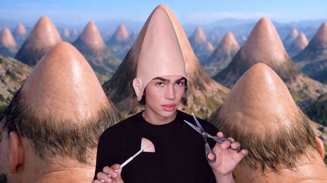 ASMR- Doing Your Makeup in the Alopecia Mountains 👨🏻‍🦲⛰