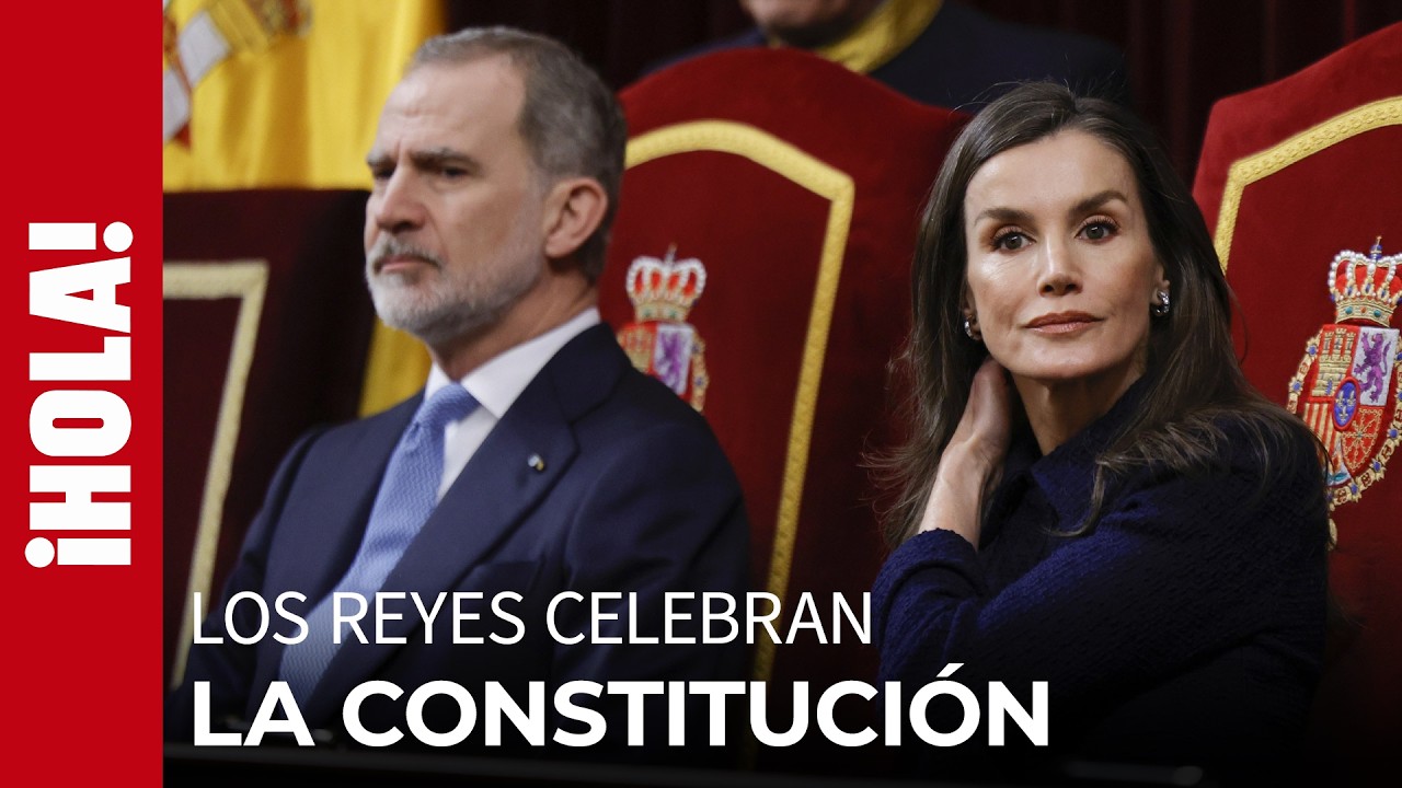 Los reyes Felipe y Letizia celebran los 47 años de la Constitución, la más longeva de España