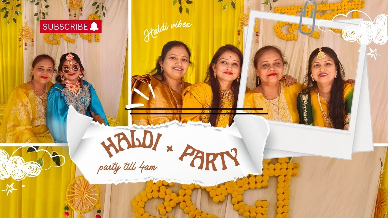 Haldi Ceremony in Gujarat Village 💛 | Live Orchestra Night & Full Family Masti | Palitana Vlog 