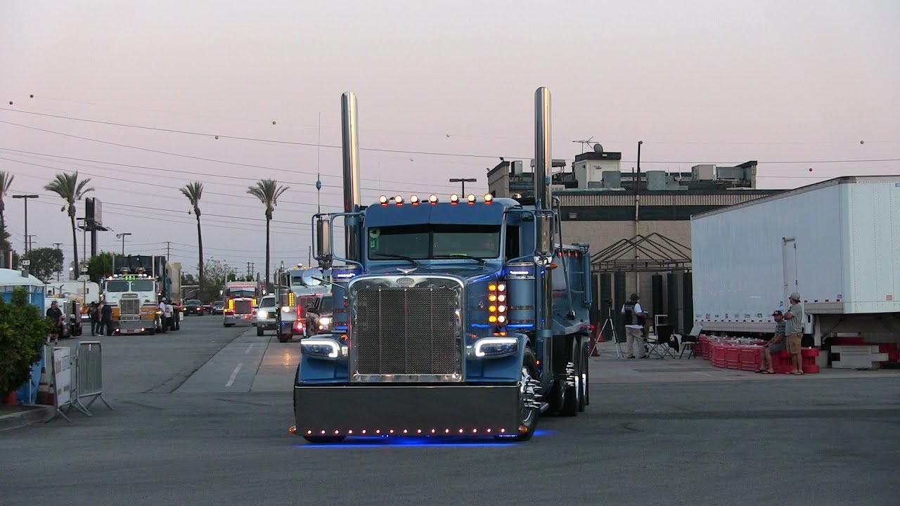 The Beautiful Show Trucks Leaving Truckin' For Kids 2017 Part 3
