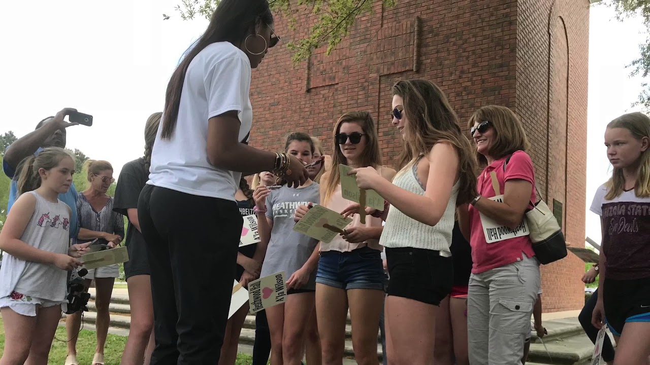 A’JA WILSON DAY PART 5: A’ja talks Heathwood Hall