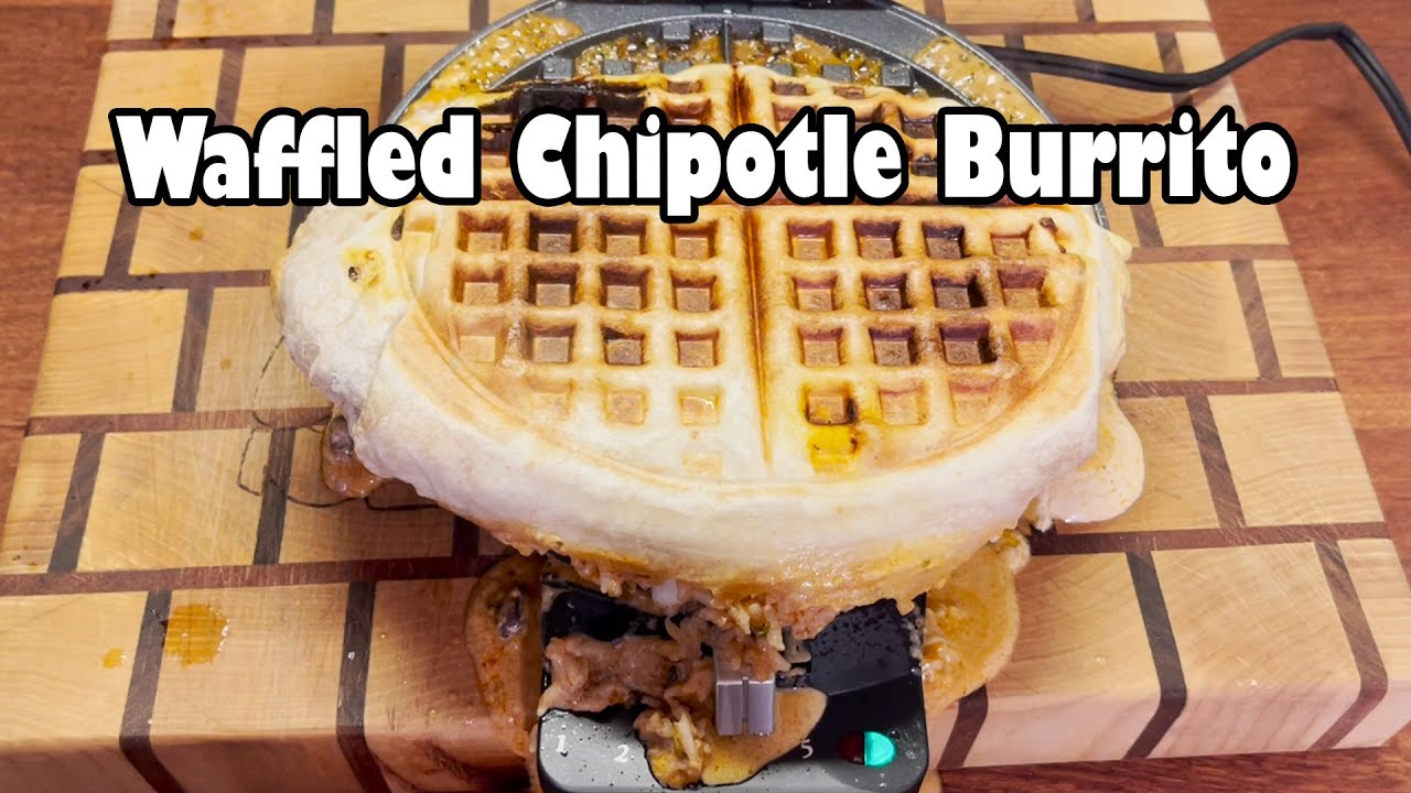 Not-so-ordinary loaded Chipotle waffle (NSE)