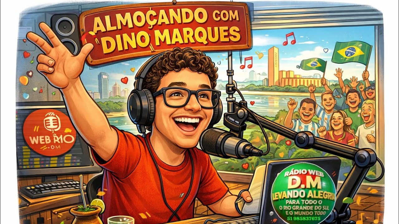 ALMOÇANDO COM DINO MARQUES 18/03/26