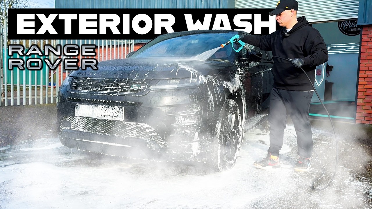 Satisfying Range Rover Evoque Exterior Deep Clean + Ceramic Coating Checkup