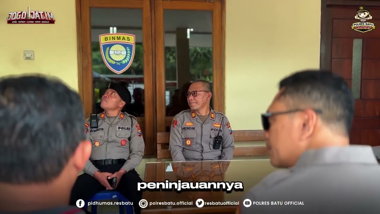 kunjungan ke polsek junrejo
