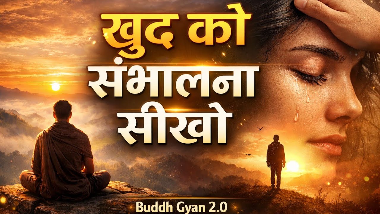 खुद को संभालना सीखो | जब कोई साथ न दे | Buddh Gyan 2.0 | Life Changing Motivational Story#viralvideo