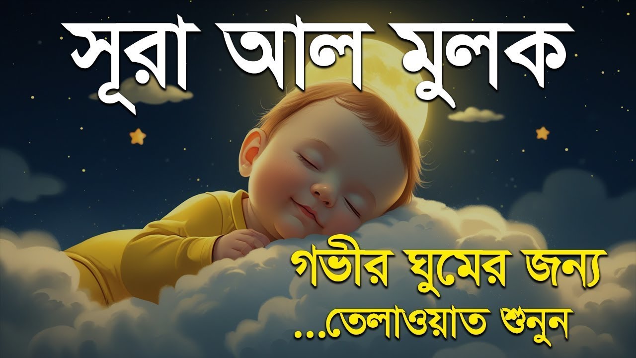 গভীর ঘুমের জন্য প্রতি রাতে শুনুন - সূরা আল মুলক। Surah Al Mulk by Shamsul Haque
