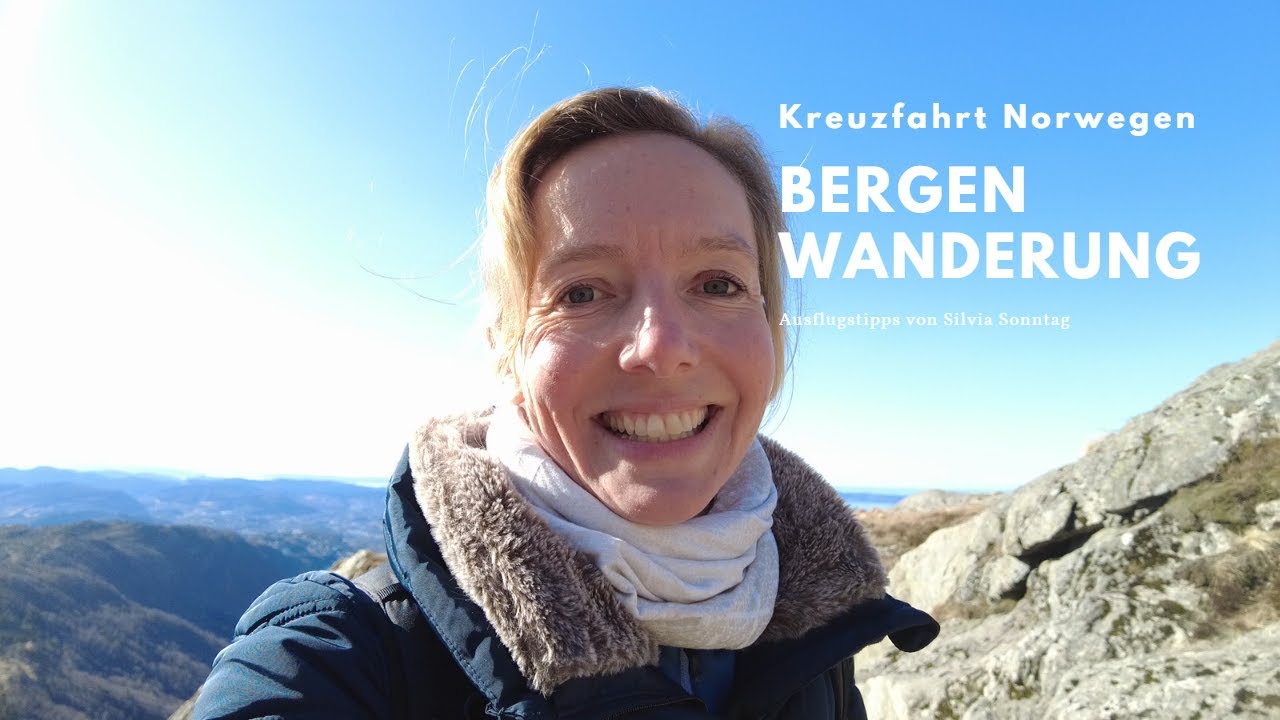 Kreuzfahrt Norwegen - BERGEN Wanderung auf den Ulriken