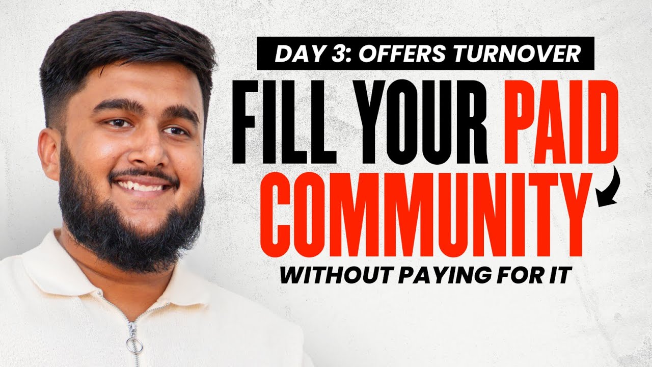 How we plan to sell memberships without paying for them