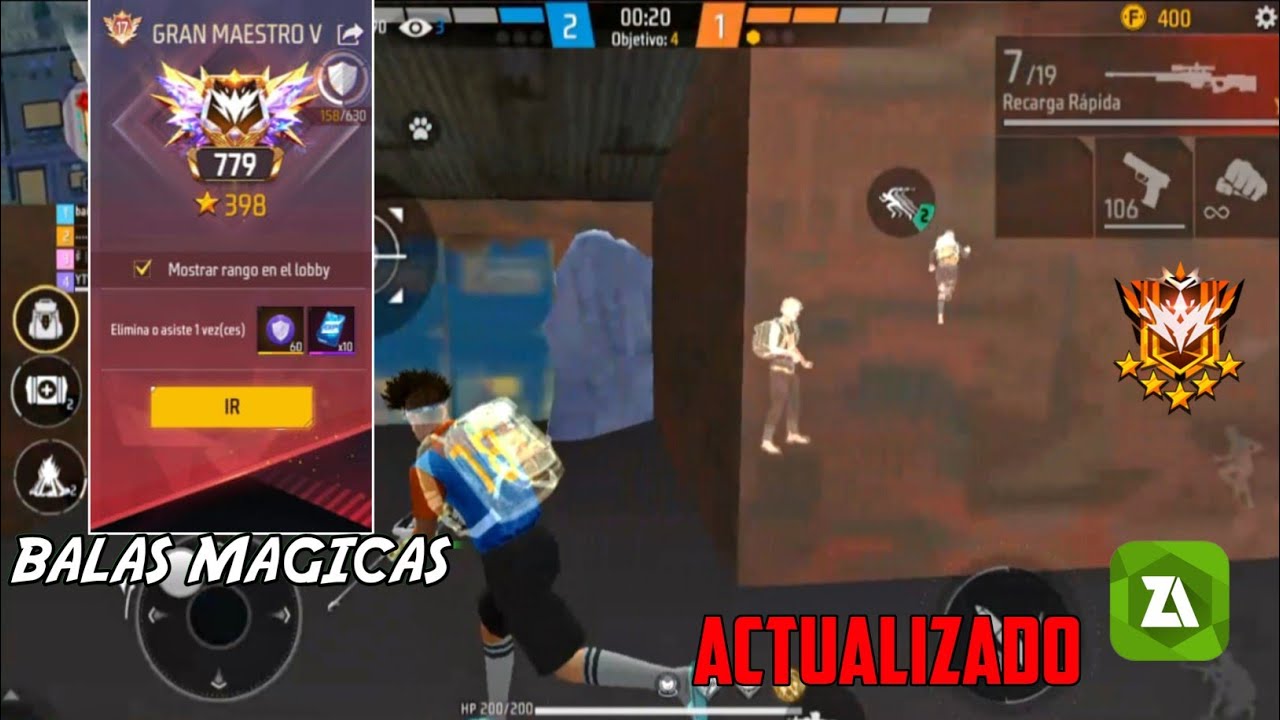 FF HACK ☠️BALAS MAGICAS CON HOLOGRAMA PARA LA NUEVA ACTUALIZACIÓN ✅ 100% ANTI BAN Y LINK DIRECTO 😨