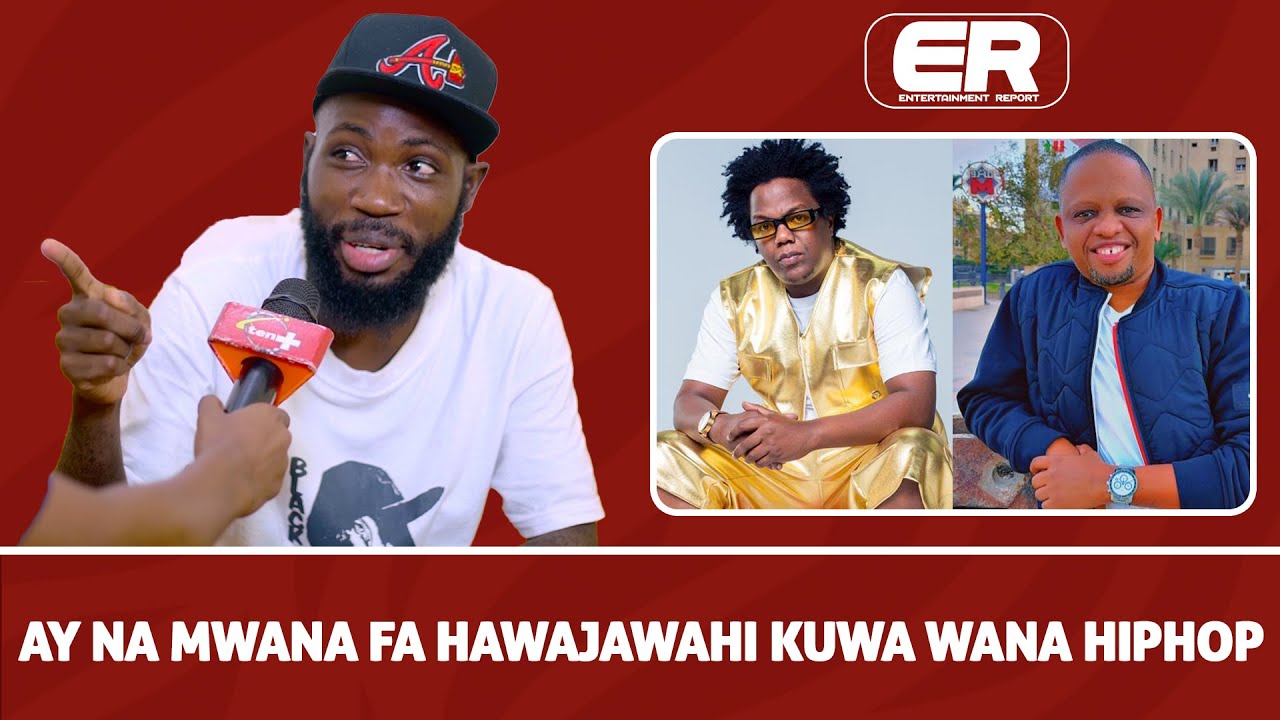 BLACK NINJA: AY NA MWANA FA HAWAJAWAHI KUWA WANA HIPHOP,   WANATAMBUA UWEPO WETU ILA HIPHOP NGUMU