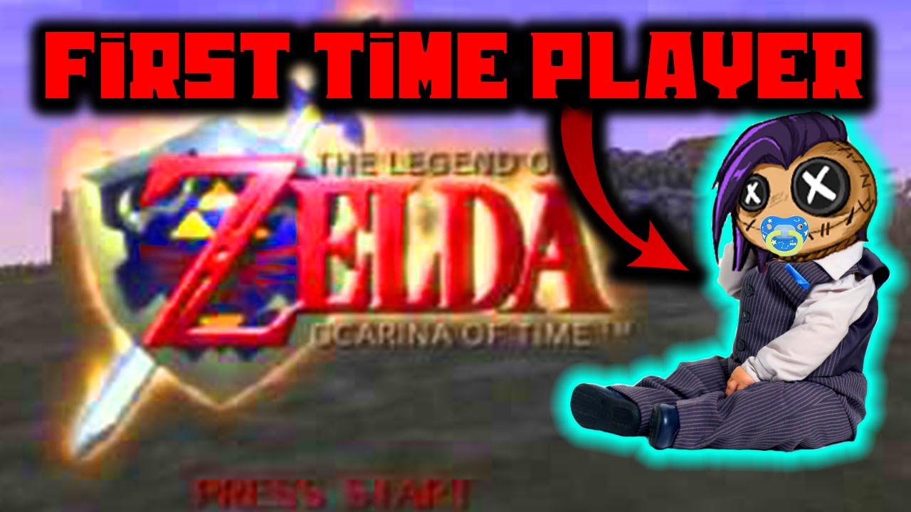 Zelda OoT for the first time and having the best time ever.