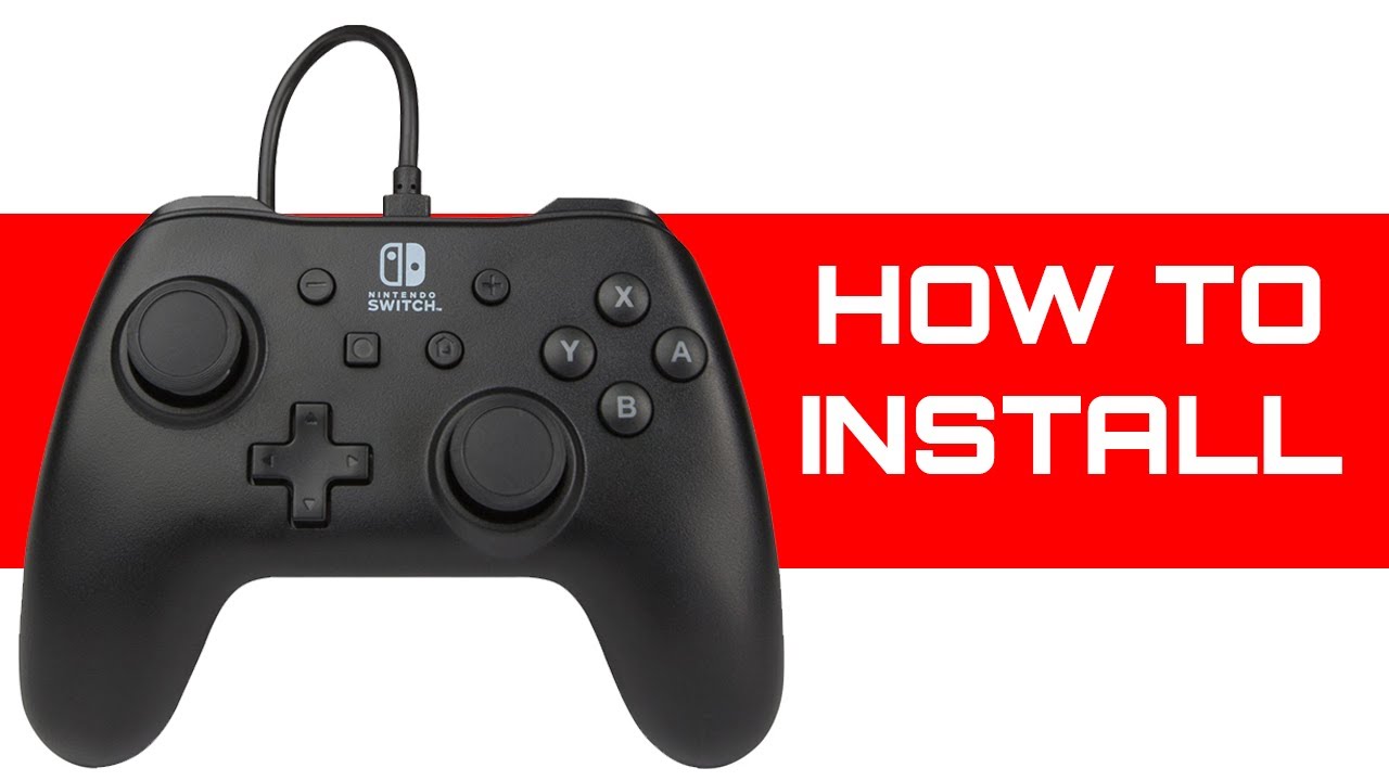 How To Install Nintendo Switch PowerA Wired Controller