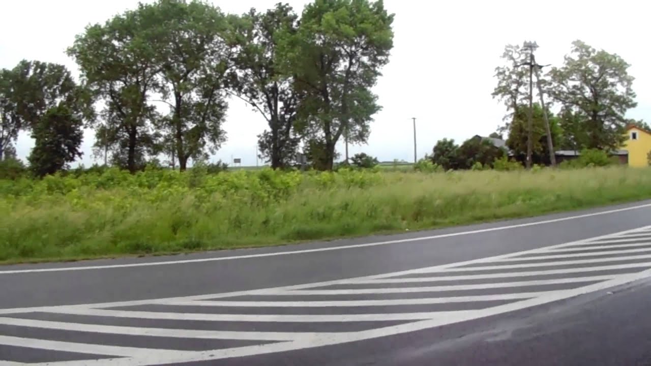 28.05.2014 - Pożar chlewni w Kleniewie - Przejazdy alarmowe OSP