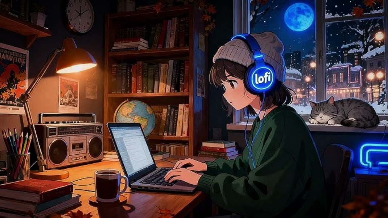 Gentle Relaxing Music for Sleeping | lo-fi music | sleep music video 