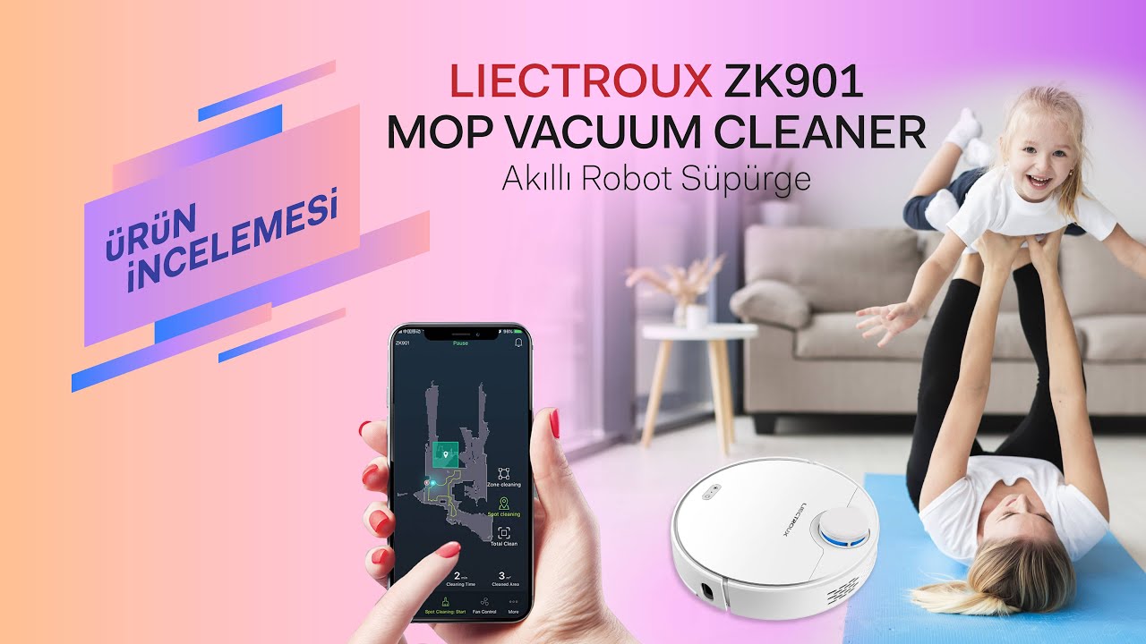 Bu marka işini biliyor: Liectroux ZK901 Mop Vacuum Cleaner Robot Süpürge İncelemesi