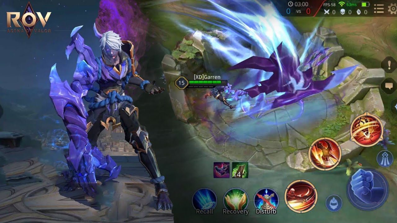 Rov : สกินใหม่ Errol Nigth Moon เอฟเฟคสกิลเยอะมาก เเพงแน่