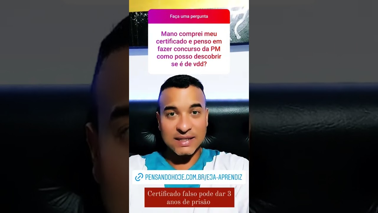 Comprei um certificado do ensino médio, como saber se ele é verdadeiro?