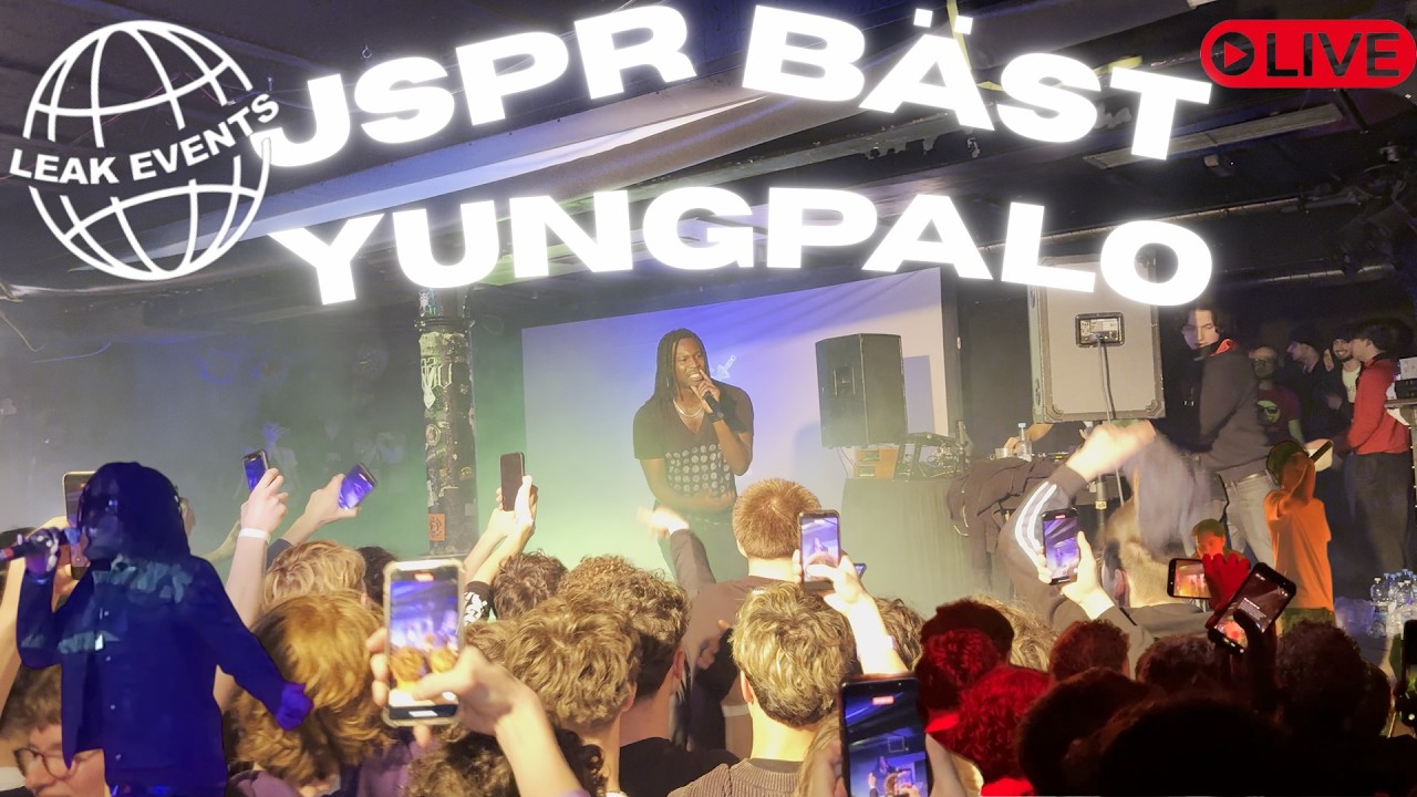 YUNGPALO, JSPR & BÄST LIVE IN FREIBURG🔥 LEAK.EVENTS PARTY🏃VLOG🔥🏃