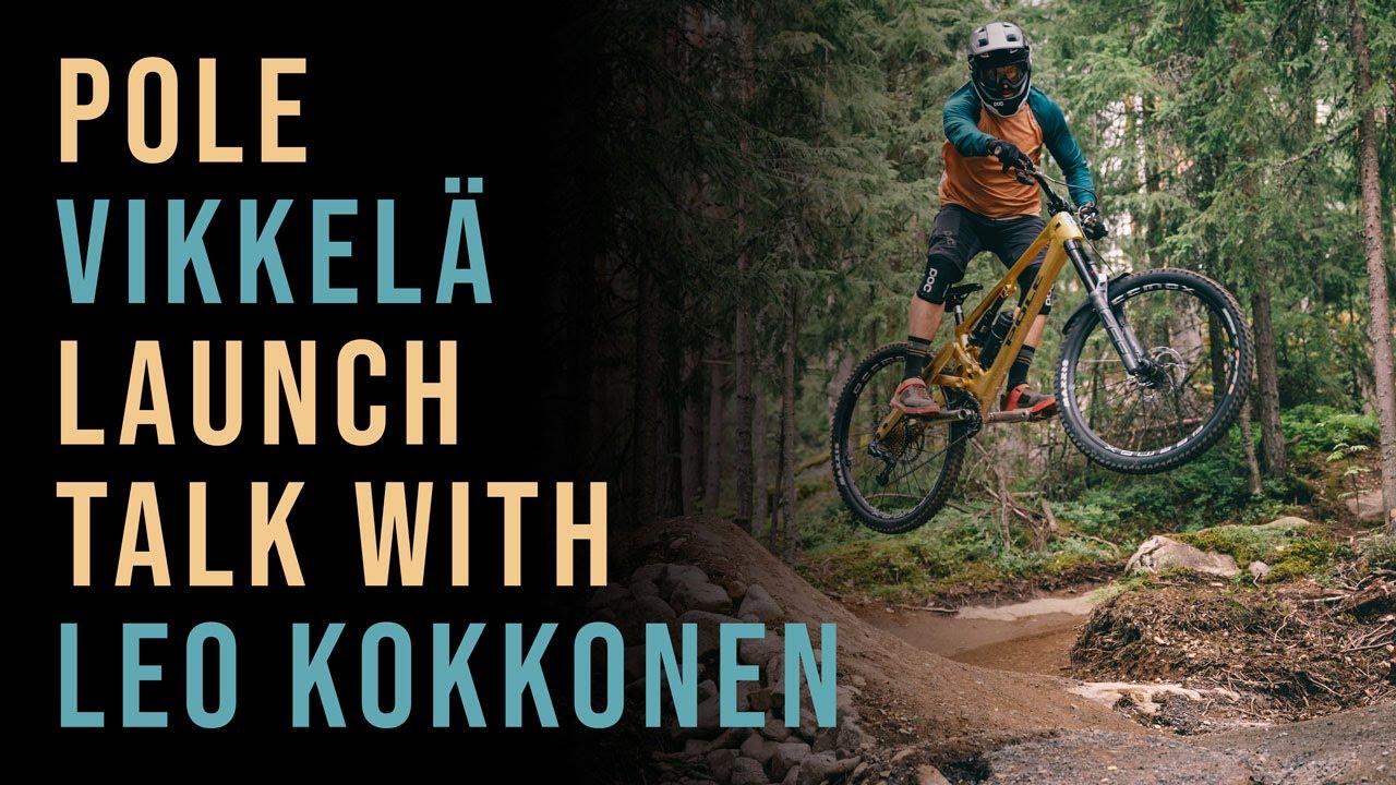 Поль Виккеля 190-мм туристический эндуро-велосипед беседует с Лео Кокконеном