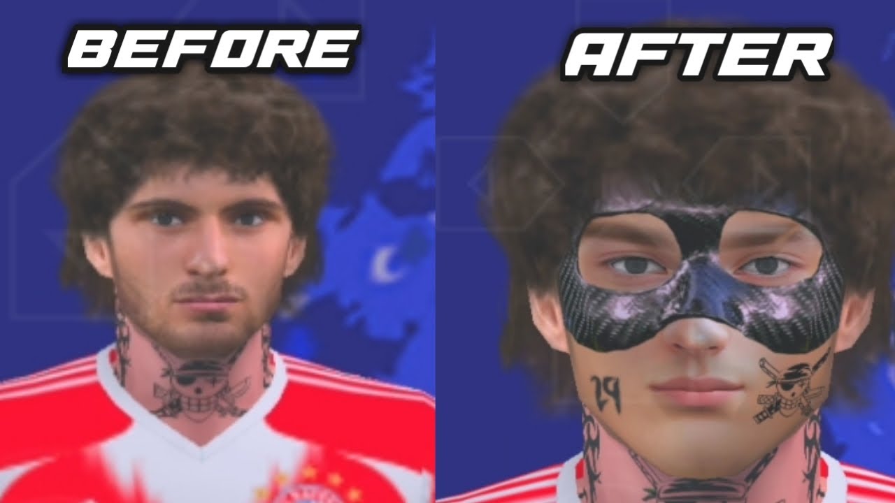 CARA GANTI FACE DI PES PPSSPP