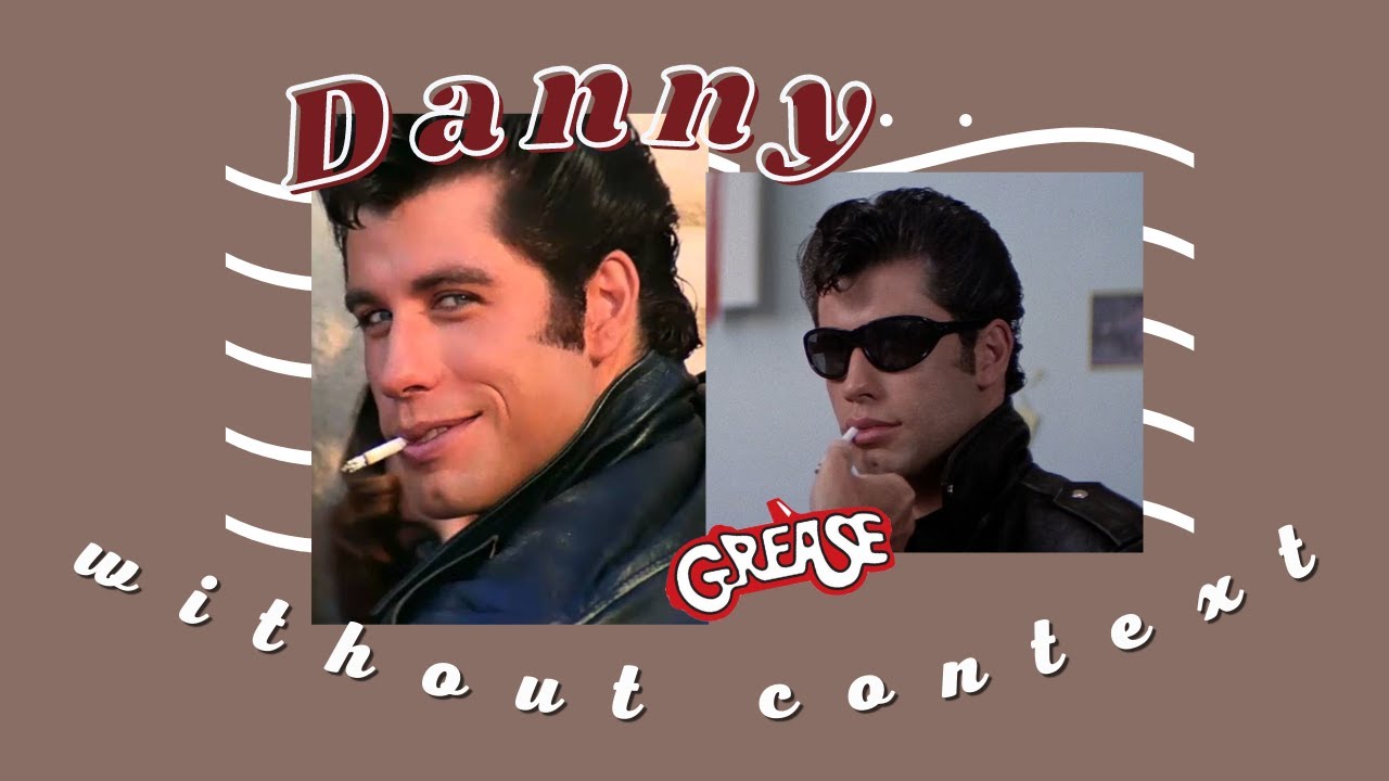 Danny from grease with no context