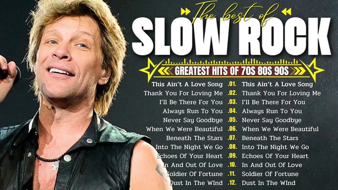 Heartfelt Rock Ballads Inspired by Bon Jovi | Soul-Stirring Slow Rock