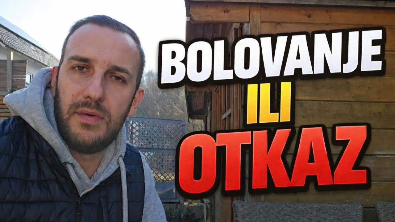 BOLOVANJE ILI OTKAZ? 😱 ŠTA MI SE DESILO🇩🇪
