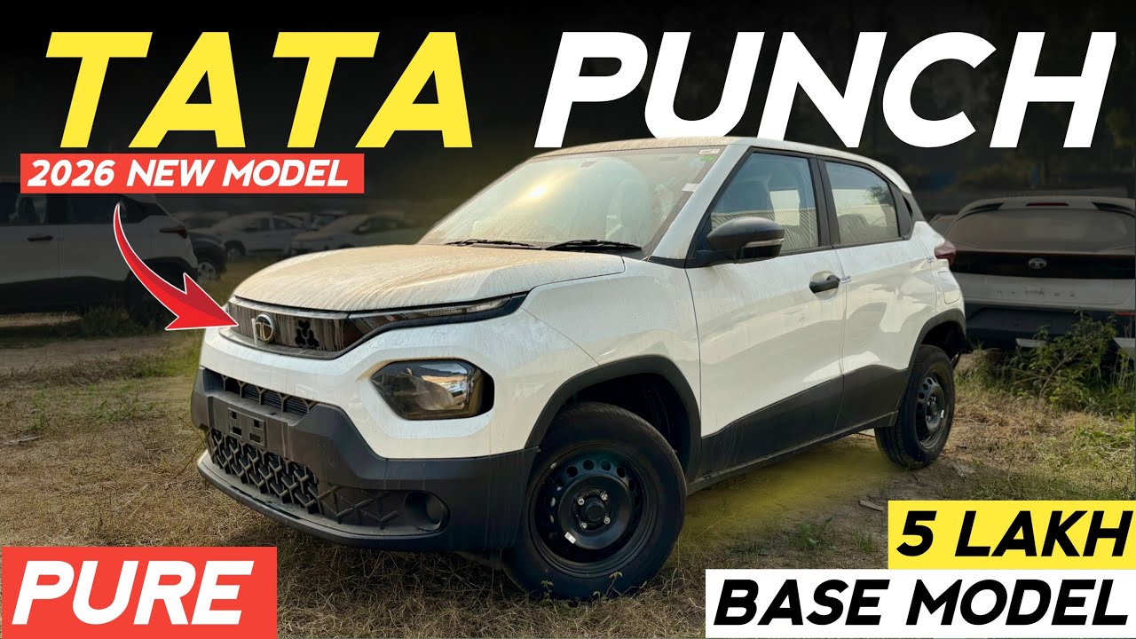 2026 Tata Punch Pure Review | Base Model Detailed Review + Year-End Offers & Discounts