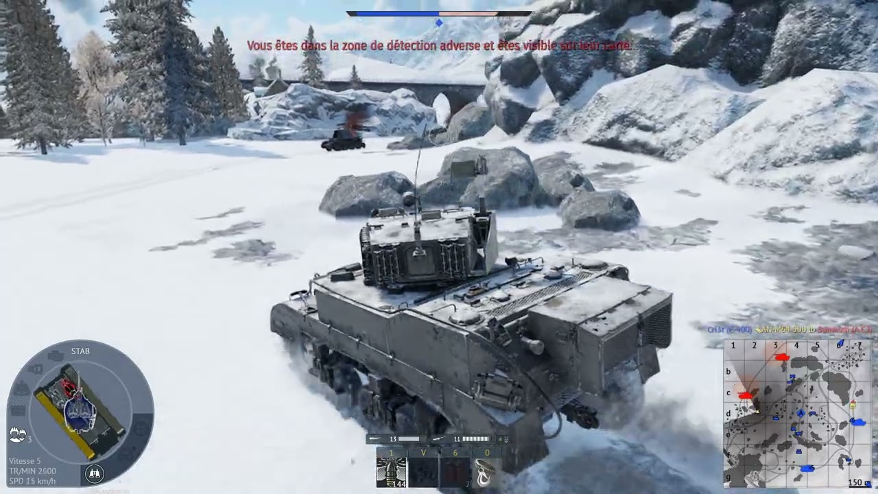 I tested my tank set-up in War Thunder