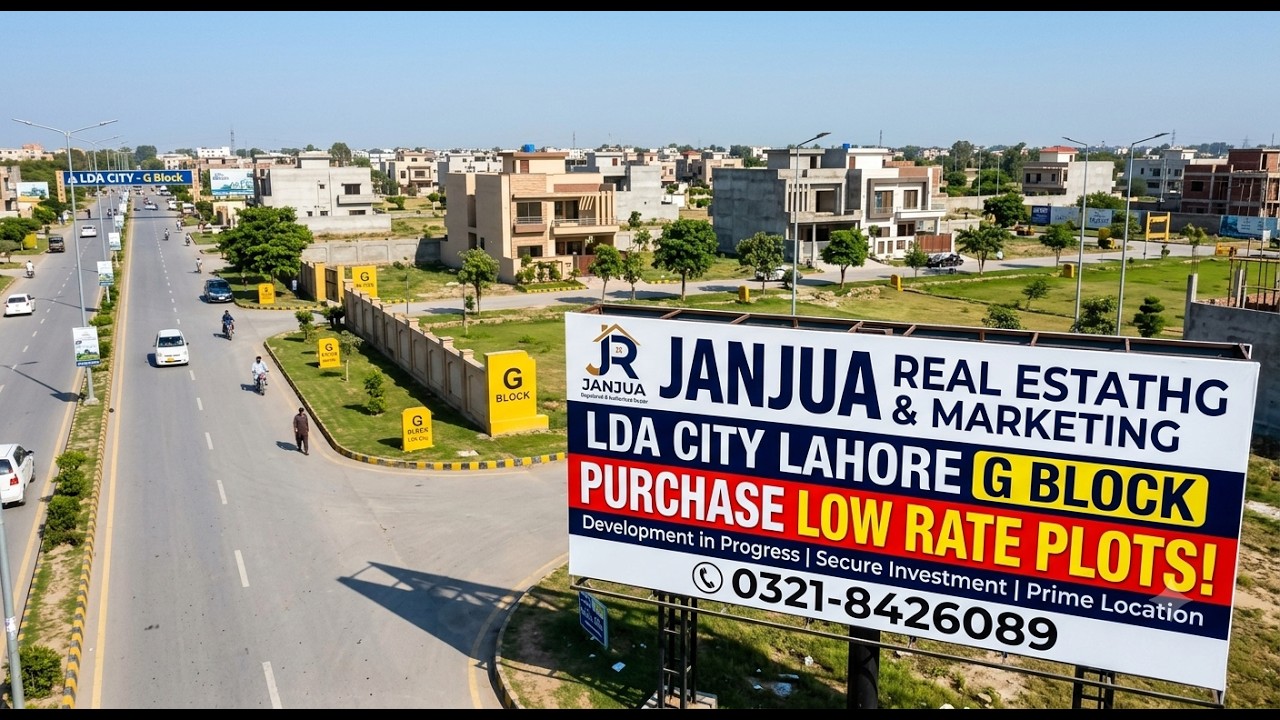 Lda City Lahore G Block Plots For Sale and Purchase