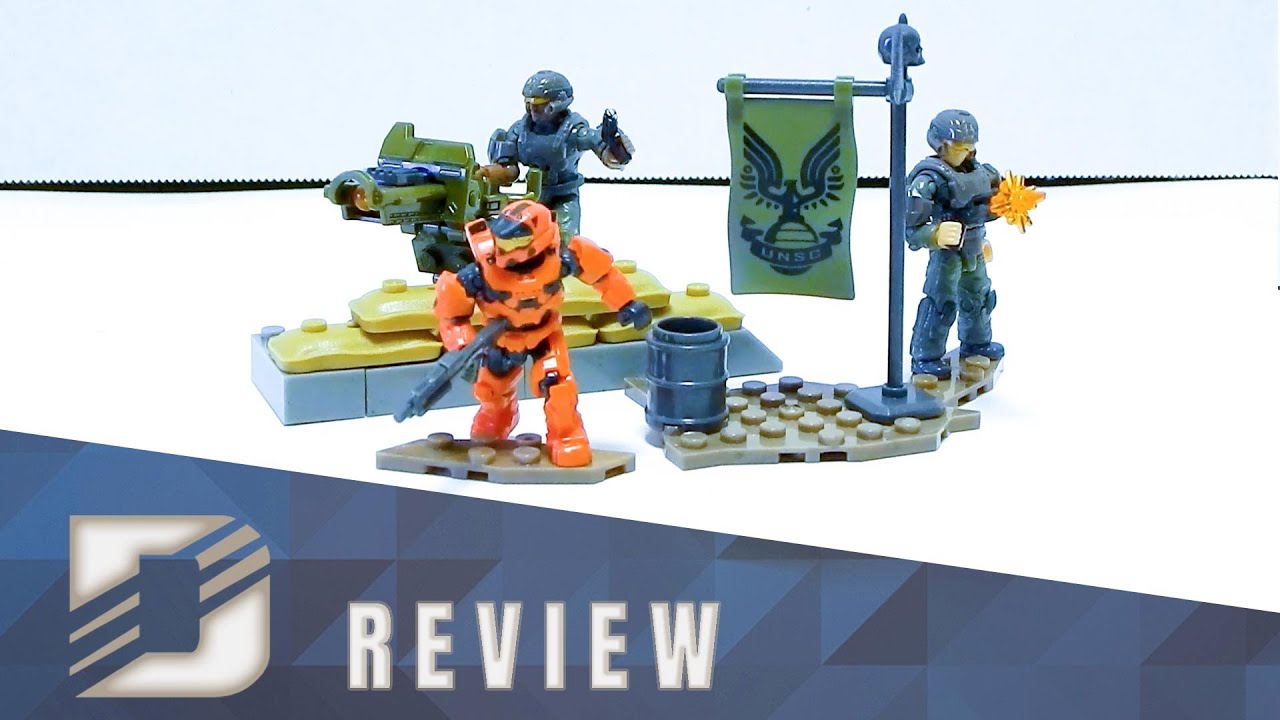 Mega Construx Halo Infinite UNSC Combat Unit Unboxing Review