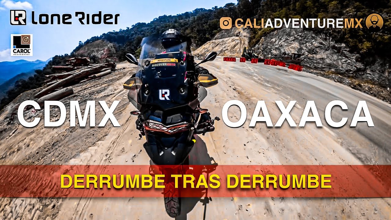 PERDIMOS LA CUENTA DE LOS DERRUMBES. Acompáñanos en nuestro viaje CDMX a OAXACA.
