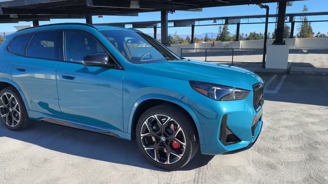 Первый взгляд на X1 M35i 2024 года в лагуне Блю-Бэй | 4K