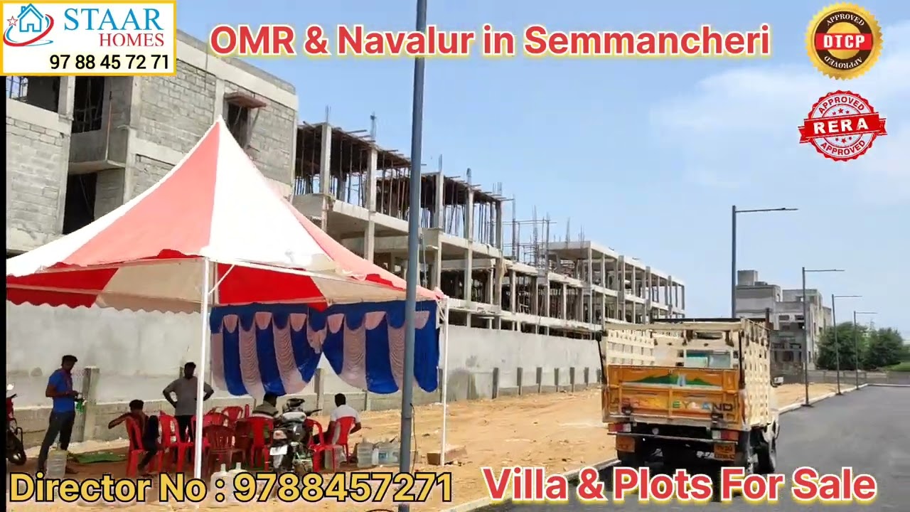 OMR - Semmancheri plots for sale Near DLF Garden City | Serasa Springs #plotsforsale #villaforsale 🏠