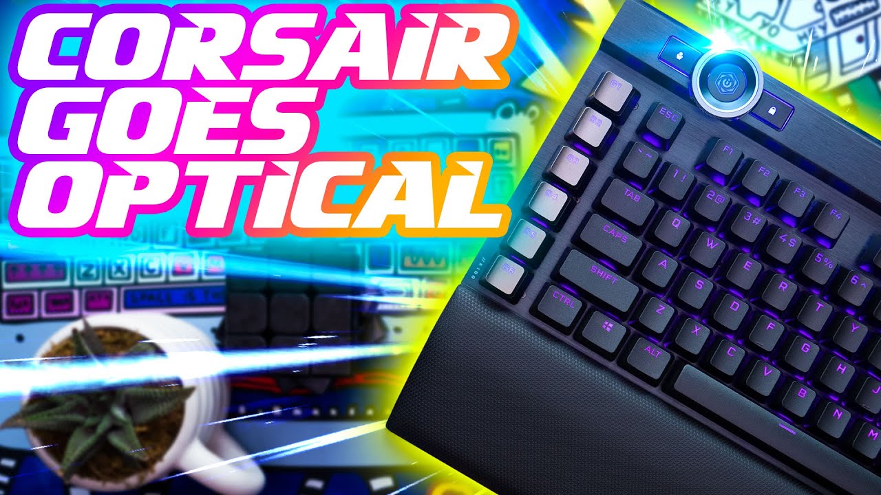 Corsair K100 OPX Optical Mechanical Review: FASTEST Gaming Keyboard??