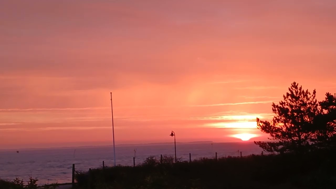 Sylt Wetter - Sonnenaufgang - 18.12.25 - 8.51 h