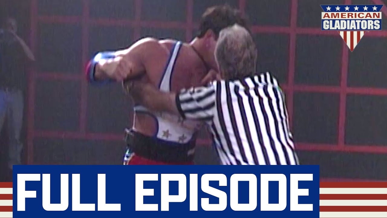 Referee Has To Pull Gladiator Turbo Away | American Gladiators | Full Episode | S05E03