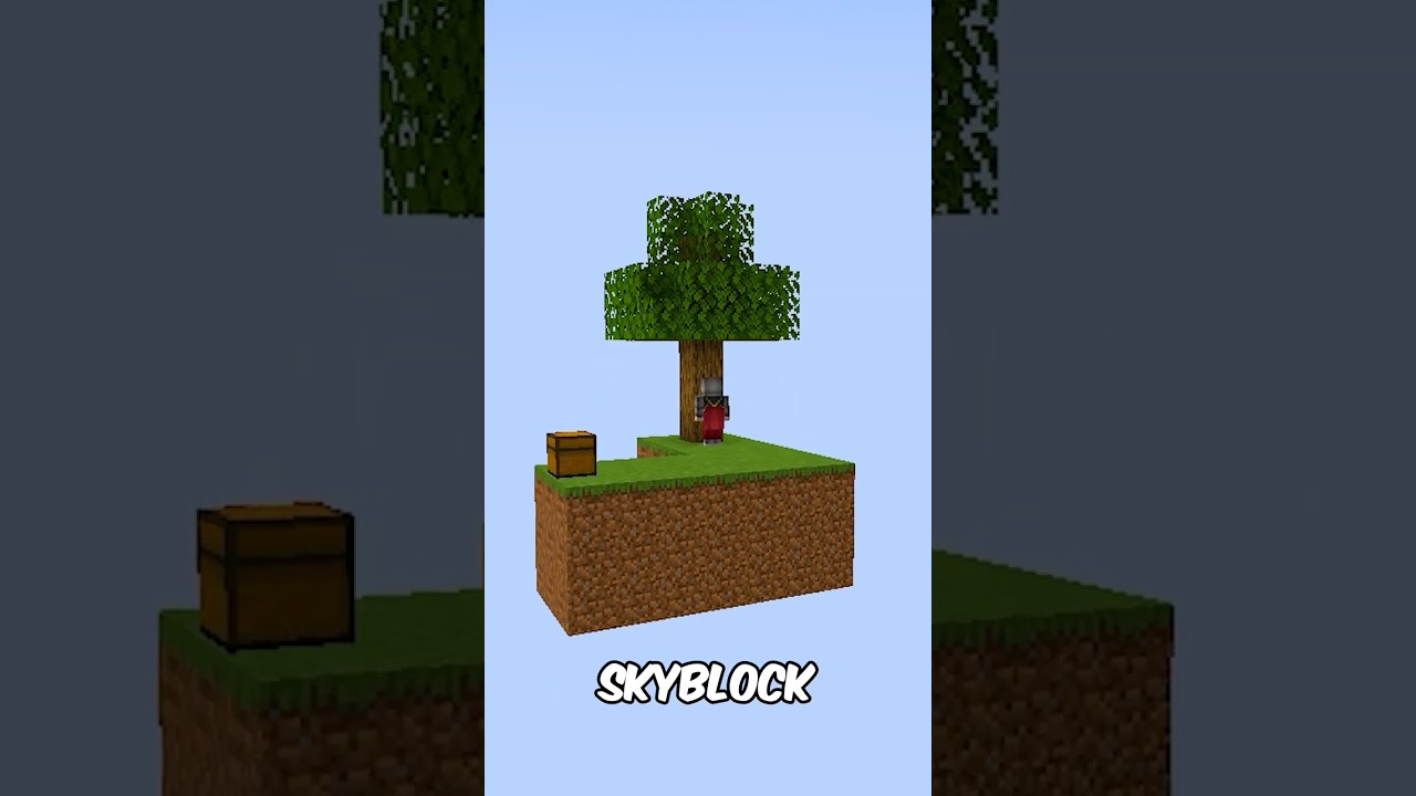 &iquest;C&Oacute;MO ENTRAR A SKYBLOCK? 🤔⛏️ #shorts