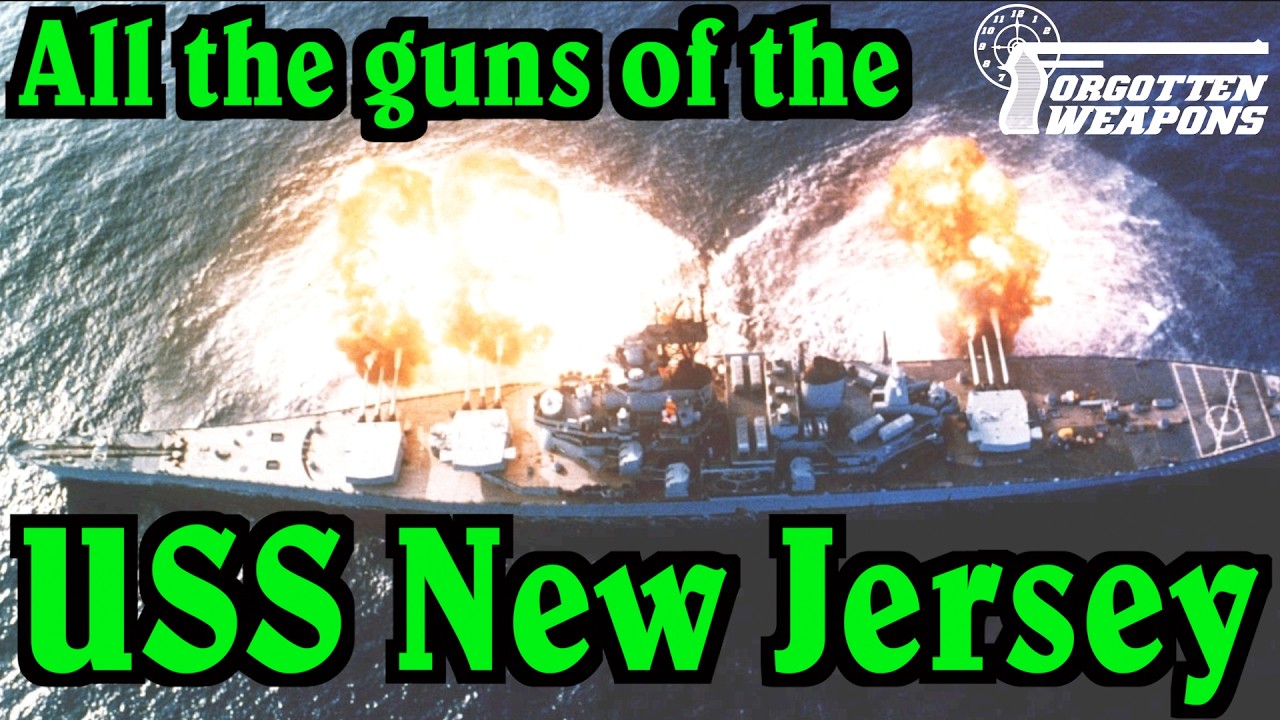 From the .50 M2 to the Mk7 16 Inch Turrets: All the Guns of the USS New Jersey
